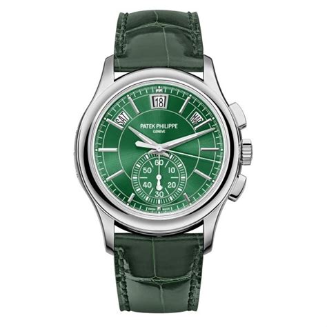 patek philippe platinum and honeycomb green|Patek Philippe 4th generation.